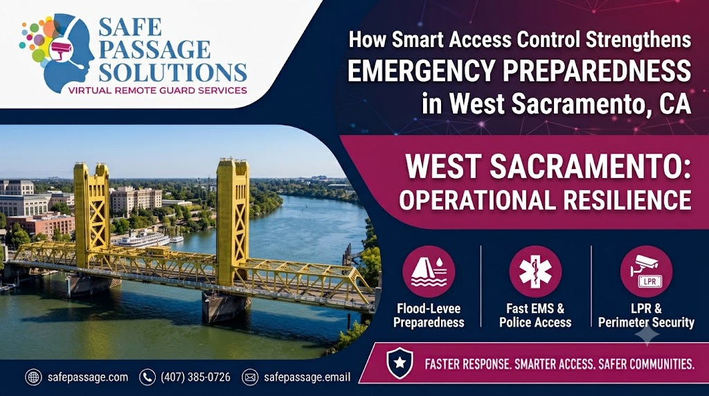 How Smart Access Control Improves Emergency Preparedness in West Sacramento, CA