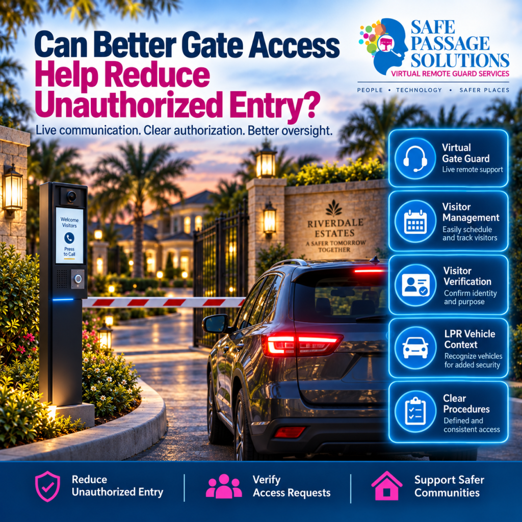 How Can Better Gate Access Help Reduce Unauthorized Entry with Virtual Gate Guard?